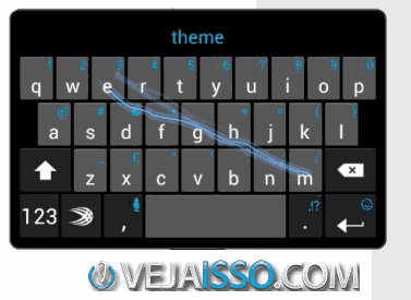 SwiftKey o melhor teclado para celular e tablet, permitindo digitar longos textos com rapidez e sem errar