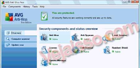 AVG Antivirus FREE – Download do Antivirus gratis mais baixado em 2007 e 2008