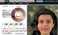 Fazer Efeito de Maquiagem em fotos – Modelos de Cabelo de artistas Fotomontagem