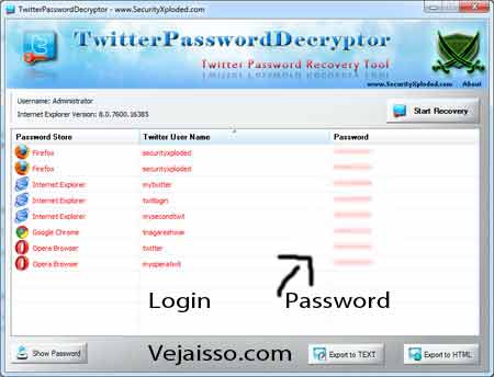 Baixar Programa Hacker - Hackear Senha Twitter e Password e Recuperar