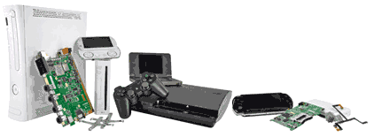 Tutorial conserto videogame - aprenda a consertar videogames, dos consoles Xbox 360, PS2, PS3, PSP, Nintendo DS, Wii