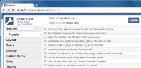 Trocar as configurações do Facebook - Mudar o Chat, tamanho da letra, noticias e muito mais