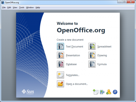 OpenOffice a opcao grátis para editar textos, tabelas e apresentacoes, salvando compatível com Word, Excel e Powerpoint