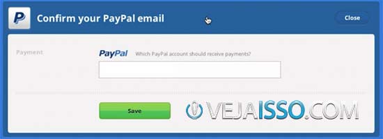 Adicione sua conta do Paypal a forma mais rapida, segura de comprar e vender online
