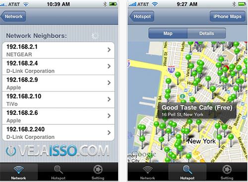 App para iPhone para encontrar Pontos de Wifi que funciona de forma excepcional