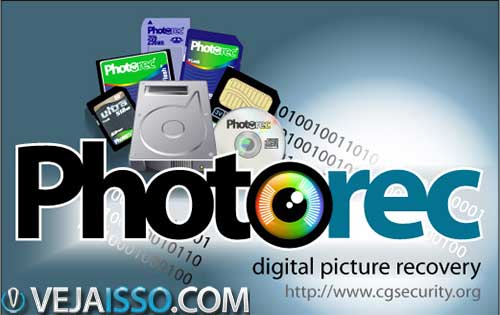 PhotoRec o programa mais completo e potente para recuperar fotos deletadas no Windows, Mac e Linux