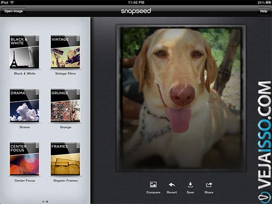Snapseed, o melhor programa para editar fotos no iPhone e iPad, grátis e completo
