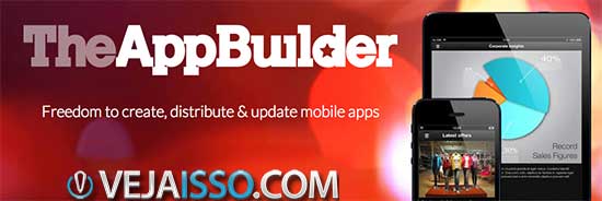 TheAppBuilder - O lider em criar apps compativeis com iPhone e Android com uma interface facil de mexer e de atualizar
