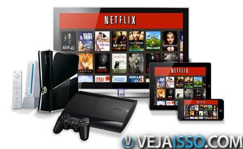 NetFlix permite que você assista series, filmes na sua TV, PC, Tablet e celular, sem comerciais, sem cortes. Alem de ter engine de busca e similaridade excelente e muito barato